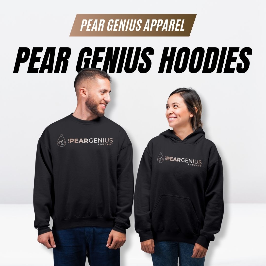 Pear Genius Hoodies